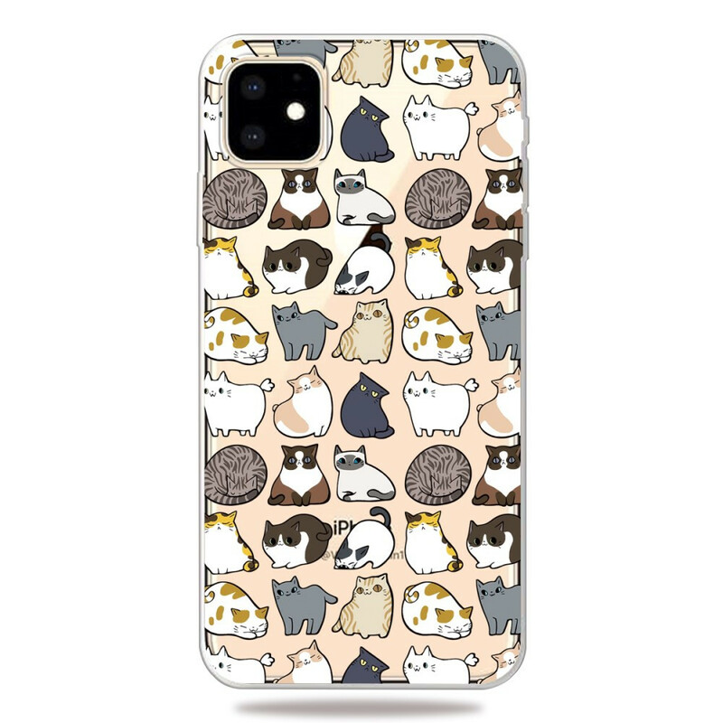 iPhone 11 kotelo Top Cats