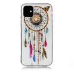 iPhone 11 läpinäkyvä kansi Dream Catcher värikäs