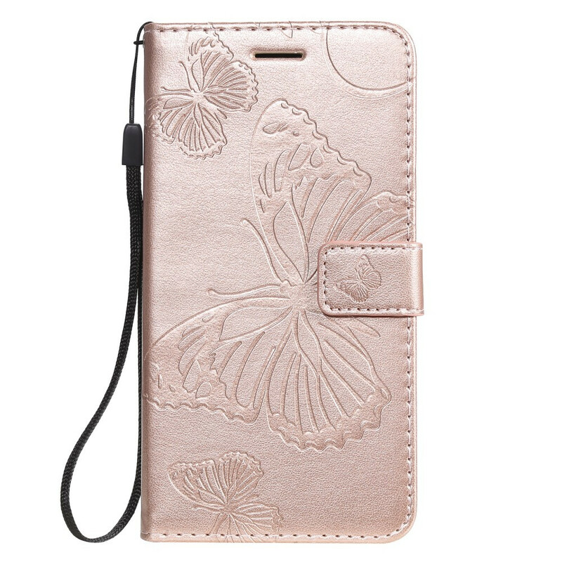 Giant Butterflies Lanyard iPhone 11 tapauksessa Giant Butterflies Lanyard iPhone 11 tapauksessa