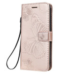 Giant Butterflies Lanyard iPhone 11 tapauksessa Giant Butterflies Lanyard iPhone 11 tapauksessa