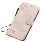 Giant Butterflies Lanyard iPhone 11 tapauksessa Giant Butterflies Lanyard iPhone 11 tapauksessa