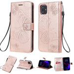 Giant Butterflies Lanyard iPhone 11 tapauksessa Giant Butterflies Lanyard iPhone 11 tapauksessa