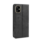 Flip Cover iPhone 11 Vintage Leather Effect Tyylikäs flip cover iPhone 11