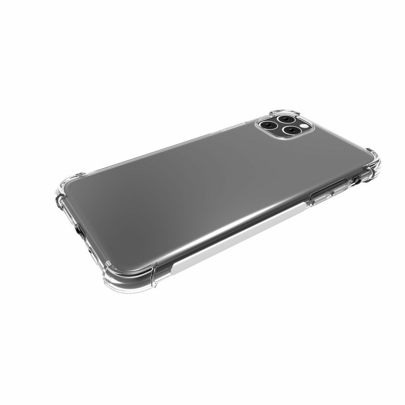 IPhone 11 Pro Max läpinäkyvä kuori vahvistetut kulmat
