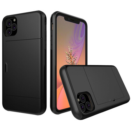 iPhone 11 Pro Max kova kuori Flashy kortti tapauksessa