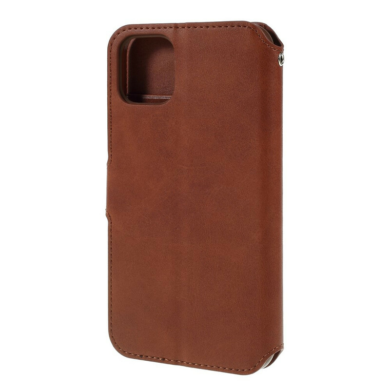 Suojus iPhone 11 Pro AZNS Leather Effect -puhelimelle Suojus iPhone 11 Pro AZNS Leather Effect -puhelimelle