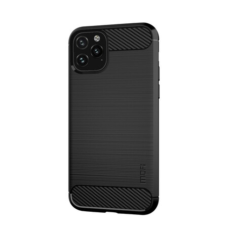 iPhone 11 Pro harjattu hiilikuitu tapauksessa MOFI