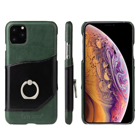 Kotelo iPhone 11 Pro kortin ja sormuksen haltija Fierre Shann