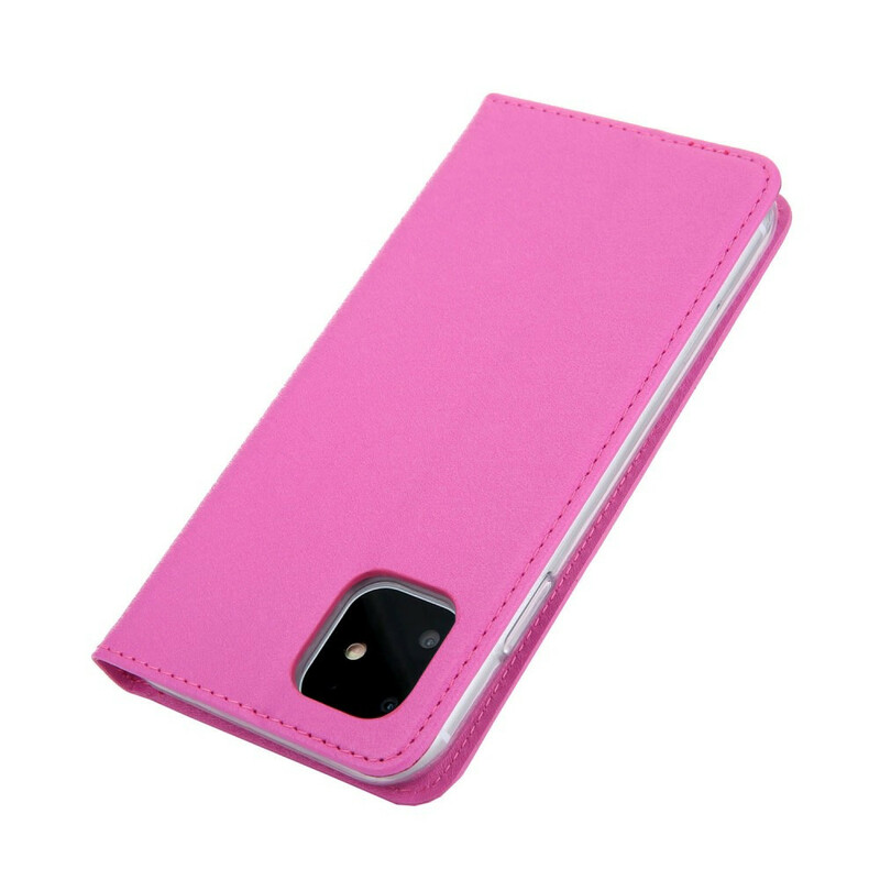 Flip Cover iPhone 11 Nahka Effect Silk
