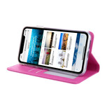 Flip Cover iPhone 11 Nahka Effect Silk