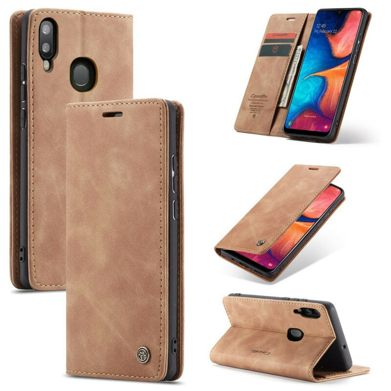 Flip Cover Samsung Galaxy A30 CASEME keinonahkainen kansi