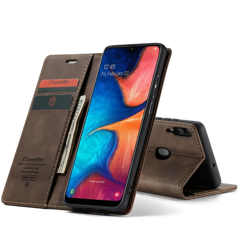 Flip Cover Samsung Galaxy A30 CASEME keinonahkainen kansi Flip Cover Samsung Galaxy A30 CASEME keinonahkainen kansi