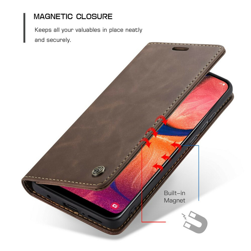 Flip Cover Samsung Galaxy A30 CASEME keinonahkainen kansi Flip Cover Samsung Galaxy A30 CASEME keinonahkainen kansi