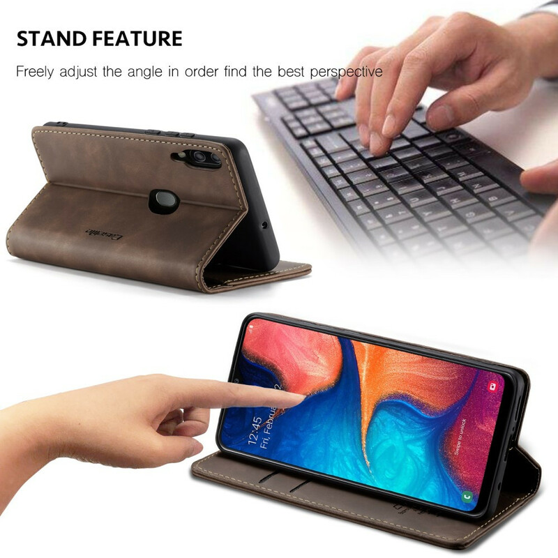 Flip Cover Samsung Galaxy A30 CASEME keinonahkainen kansi Flip Cover Samsung Galaxy A30 CASEME keinonahkainen kansi