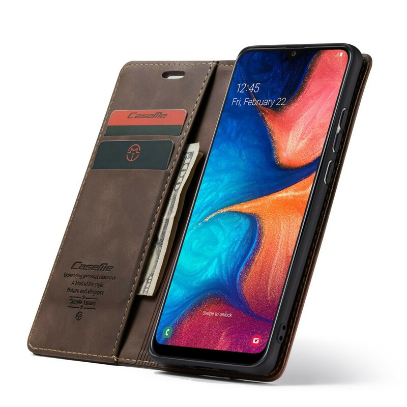 Flip Cover Samsung Galaxy A30 CASEME keinonahkainen kansi Flip Cover Samsung Galaxy A30 CASEME keinonahkainen kansi
