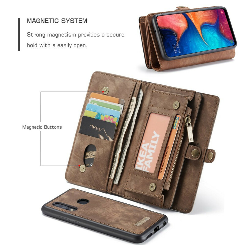 Samsung Galaxy A30 Case CASEME Irrotettava kuori