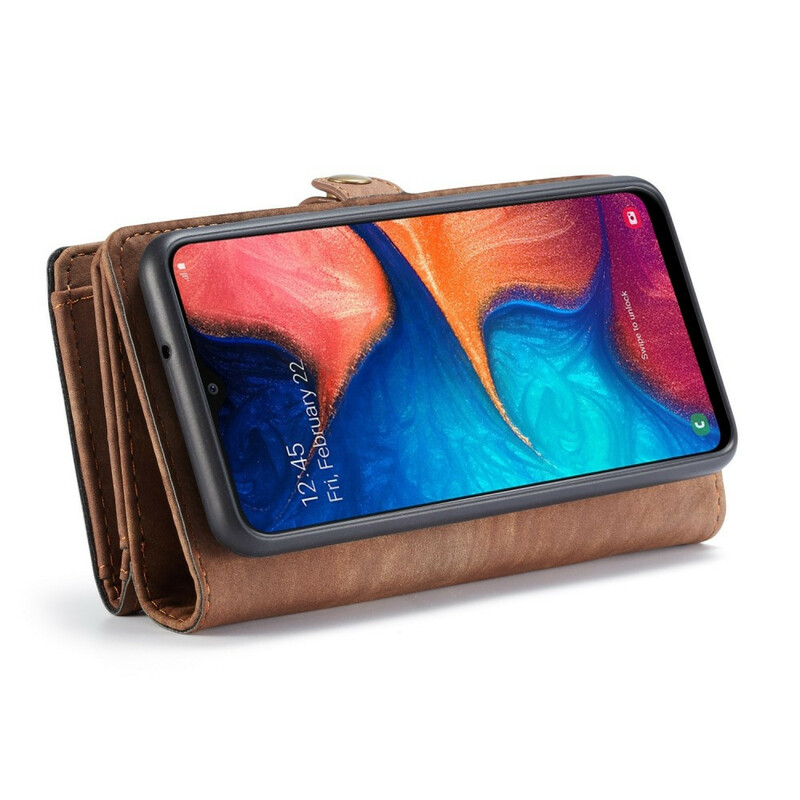 Samsung Galaxy A30 Kotelo CASEME Irrotettava kuori