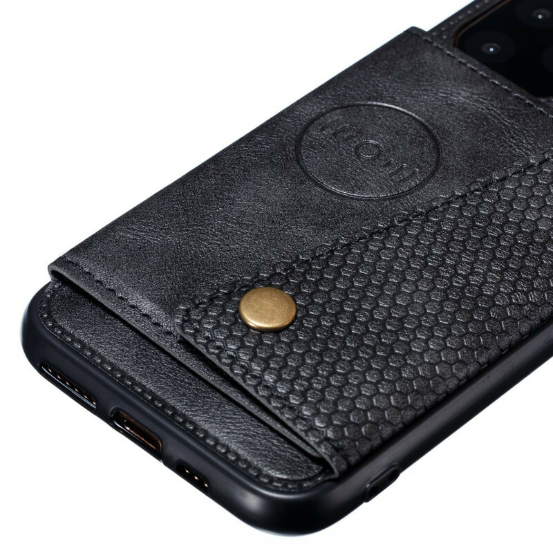 iPhone 11 Pro -lompakkokotelo, jossa on salpa