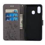 Samsug Galaxy A30 Asia Perhoset ja kukat