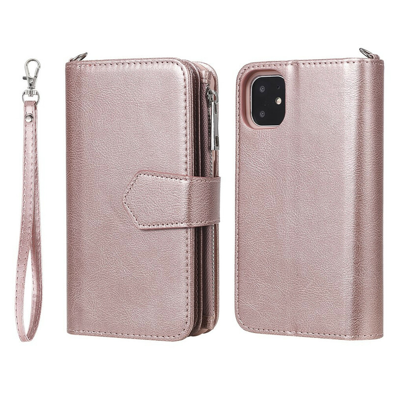 iPhone 11 irrotettava kotelo lompakko