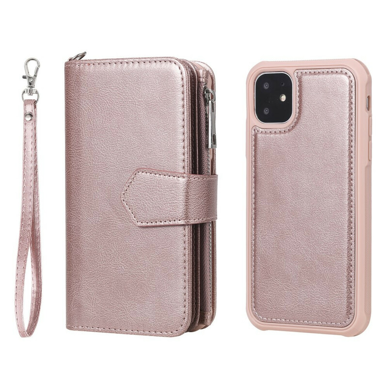 iPhone 11 irrotettava kotelo lompakko