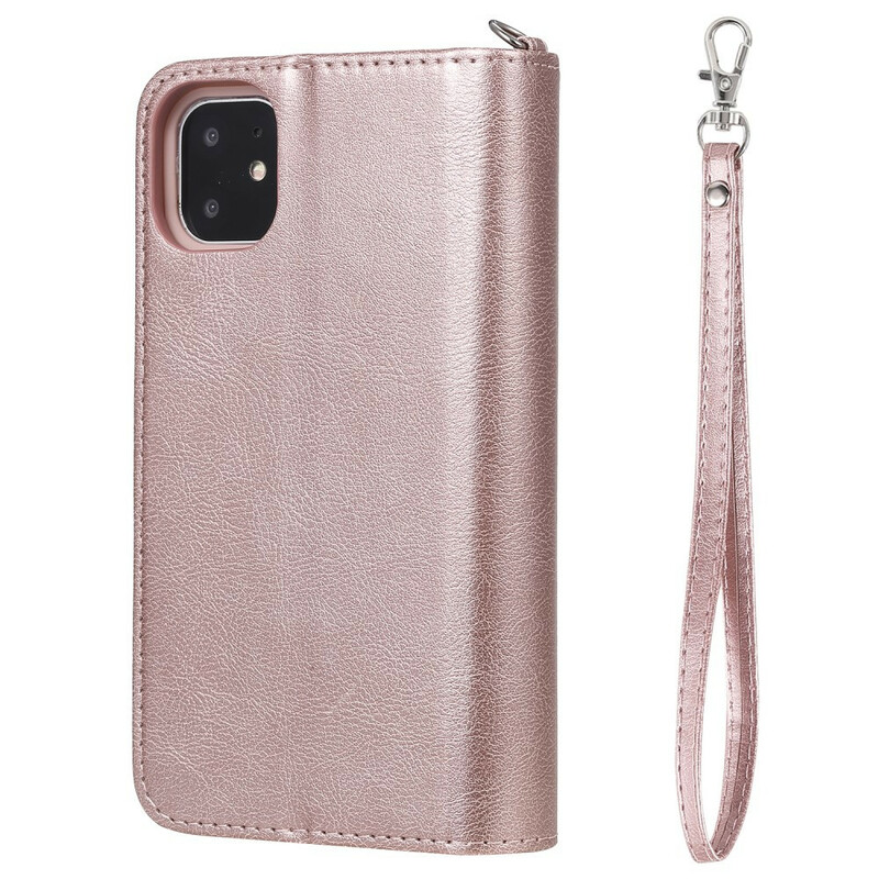 iPhone 11 irrotettava kotelo lompakko