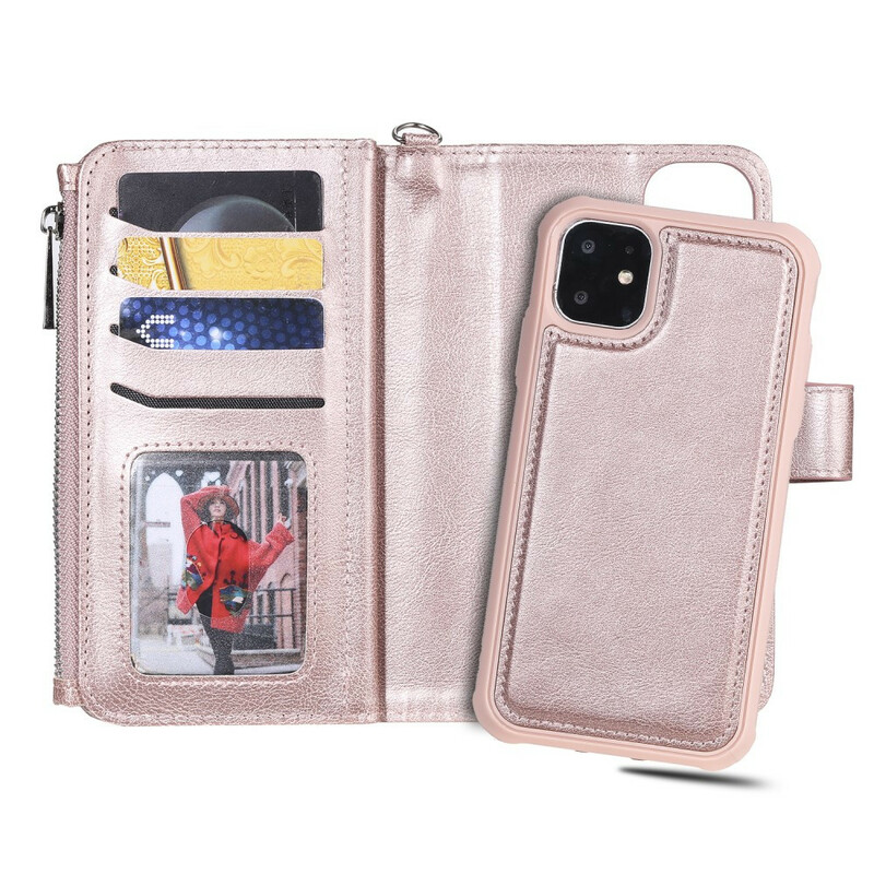 iPhone 11 irrotettava kotelo lompakko