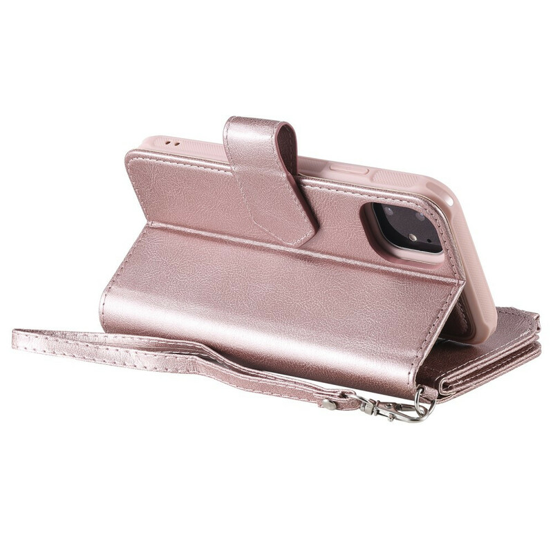 iPhone 11 irrotettava kotelo lompakko