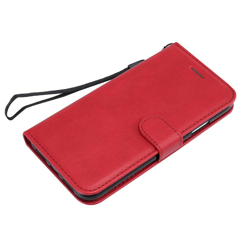 Nahkatehosteinen iPhone 11 -kotelo hihnalla