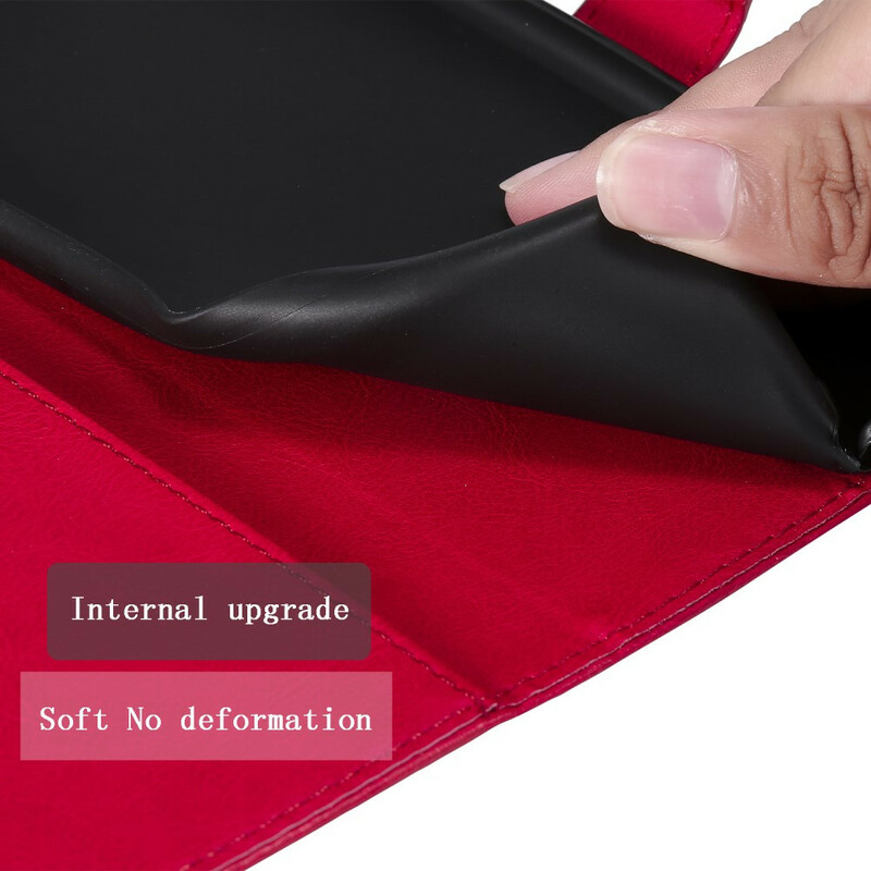 Nahkatehosteinen iPhone 11 -kotelo hihnalla