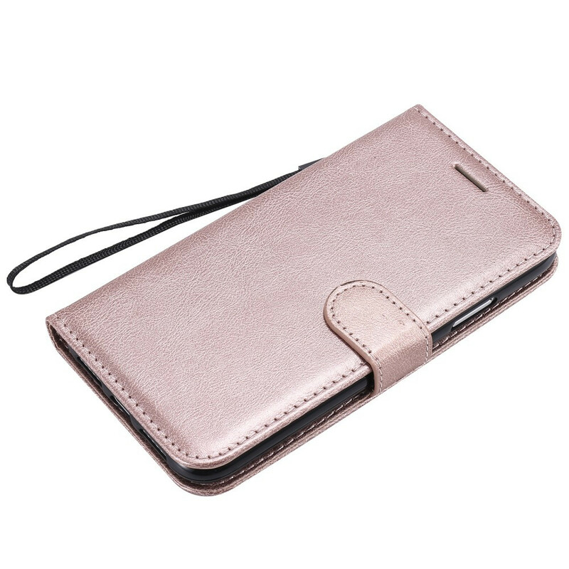 Nahkatehosteinen iPhone 11 -kotelo hihnalla