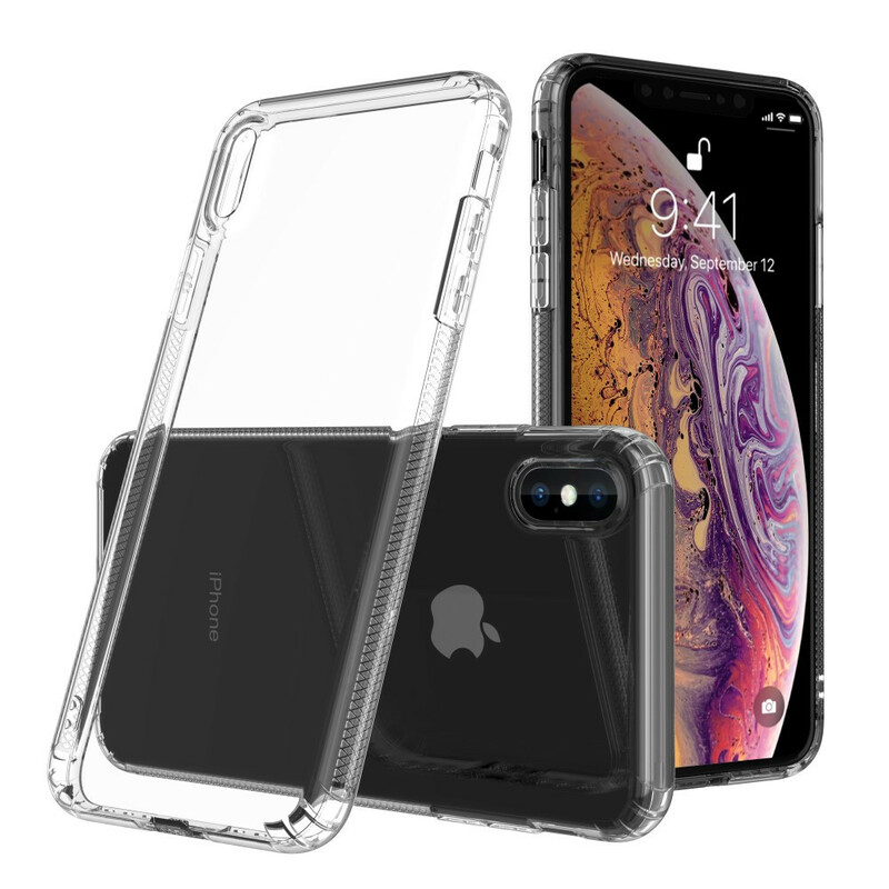 iPhone XS Max läpinäkyvä kotelo LEEU Suojatyynyt