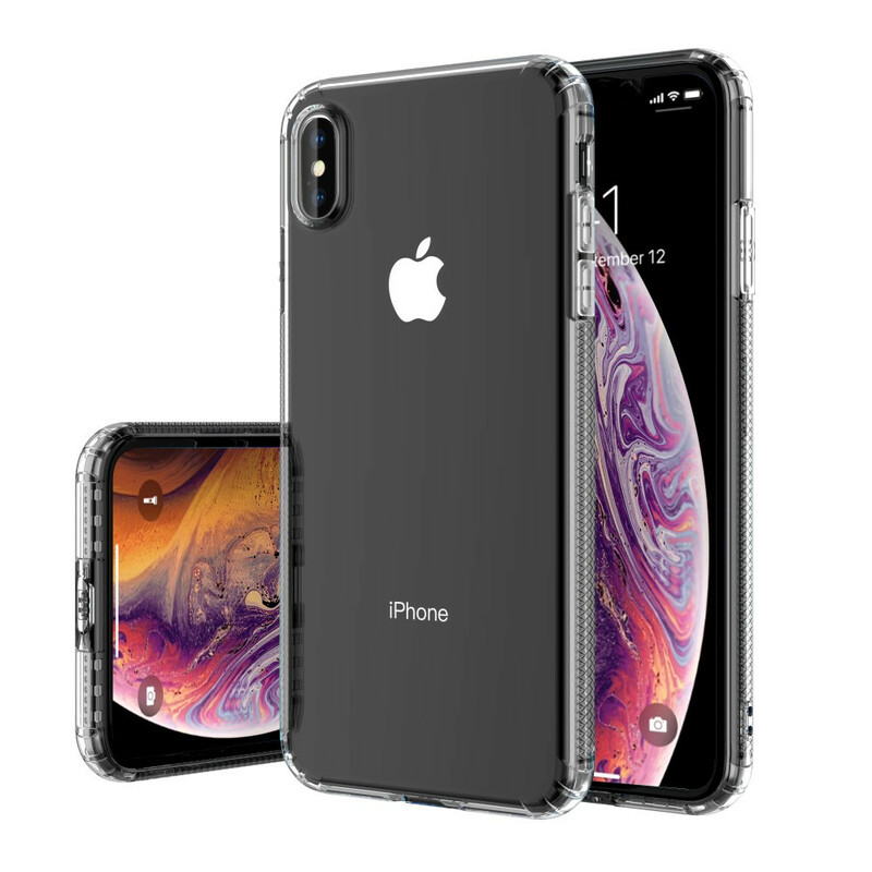 iPhone XS Max läpinäkyvä kotelo LEEU Suojatyynyt