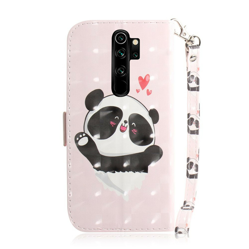 Xiaomi Redmi Note 8 Pro Panda Rakkaus hihna tapauksessa