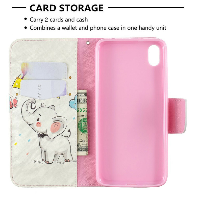 Xiaomi Redmi 7A Baby Elephant Case -tapaus