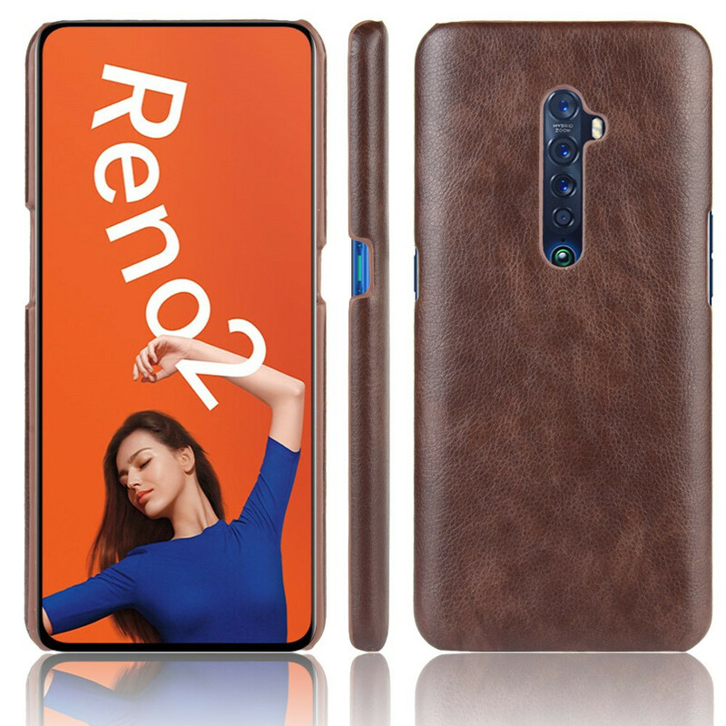 Oppo Reno 2 Nahkakotelo Lychee Effect