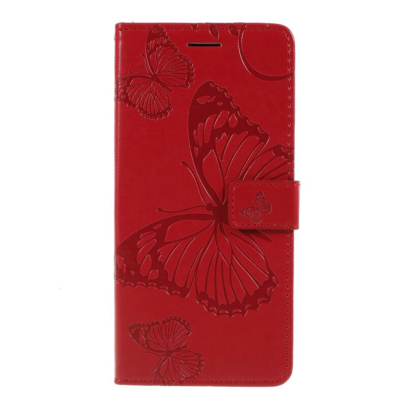 Google Pixel 3A Giant Butterflies Lanyard Kotelo Google Pixel 3A Giant Butterflies Lanyard Kotelo