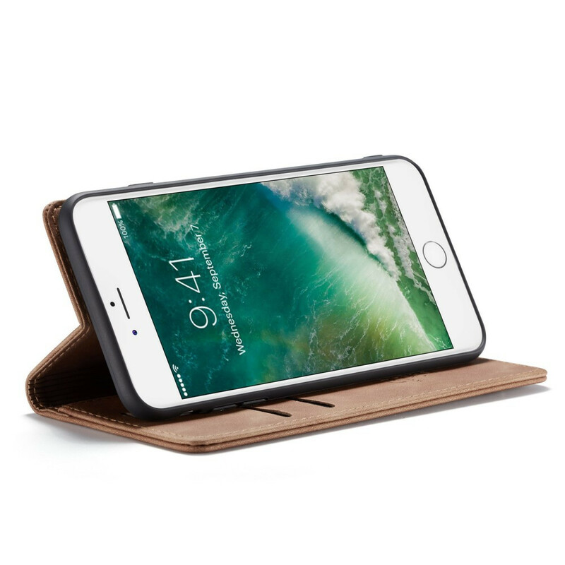 Flip Cover iPhone 8 Plus / 7 Plus CASEME keinonahkainen suojus