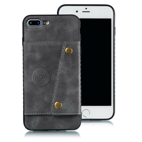 iPhone 8 Plus / 7 Plus -lompakko, jossa on salpa