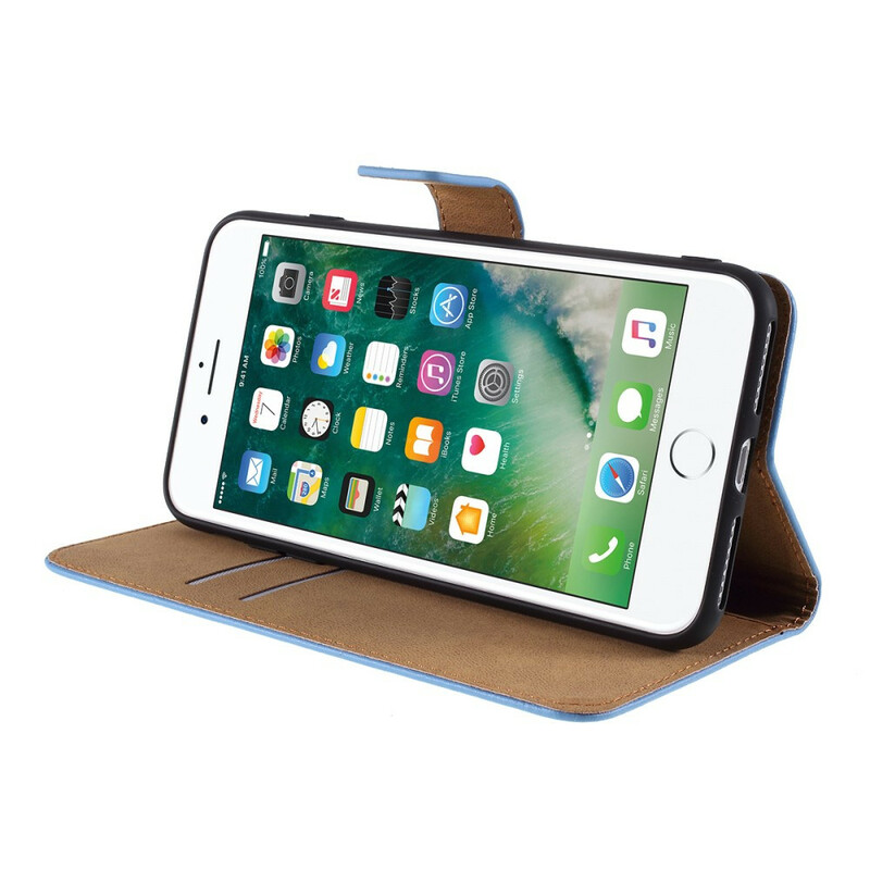 Kotelo iPhone 8 Plus / 7 Plus Aito nahka Väri Kotelo iPhone 8 Plus / 7 Plus Aito nahka Väri