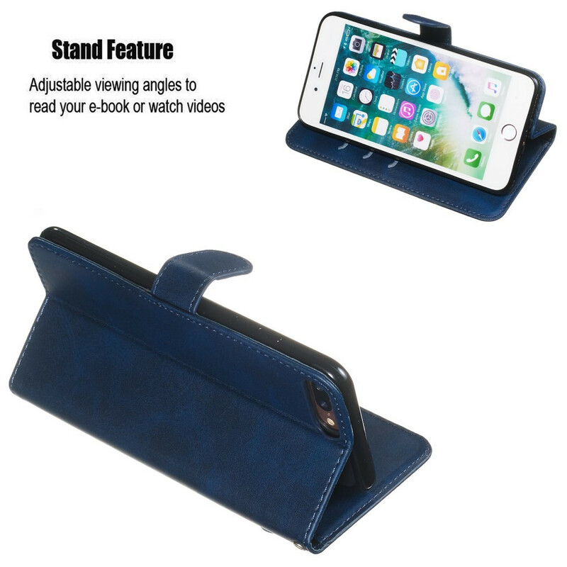 iPhone 8 Plus / 7 Plus Vintage-lompakko iPhone 8 Plus / 7 Plus Vintage-lompakko