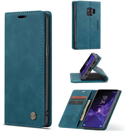 Flip Cover Samsung Galaxy S9 CASEME keinonahkainen kansi