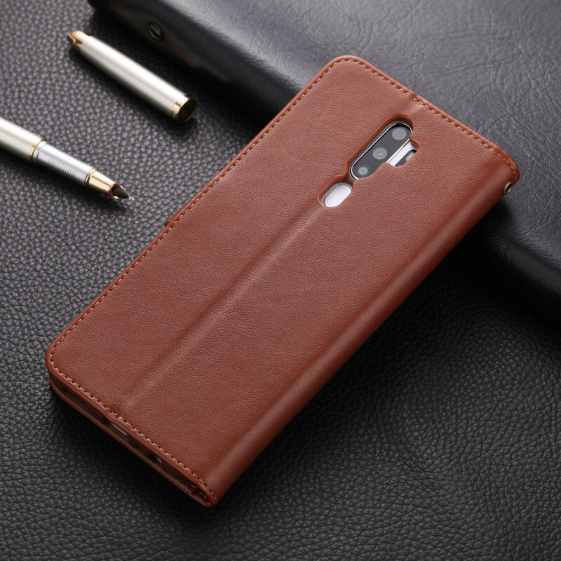 Kotelo Oppo A9 2020 AZNS Nahka vaikutus Kotelo Oppo A9 2020 AZNS Nahka vaikutus