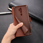 Kotelo Oppo A9 2020 AZNS Nahka vaikutus Kotelo Oppo A9 2020 AZNS Nahka vaikutus