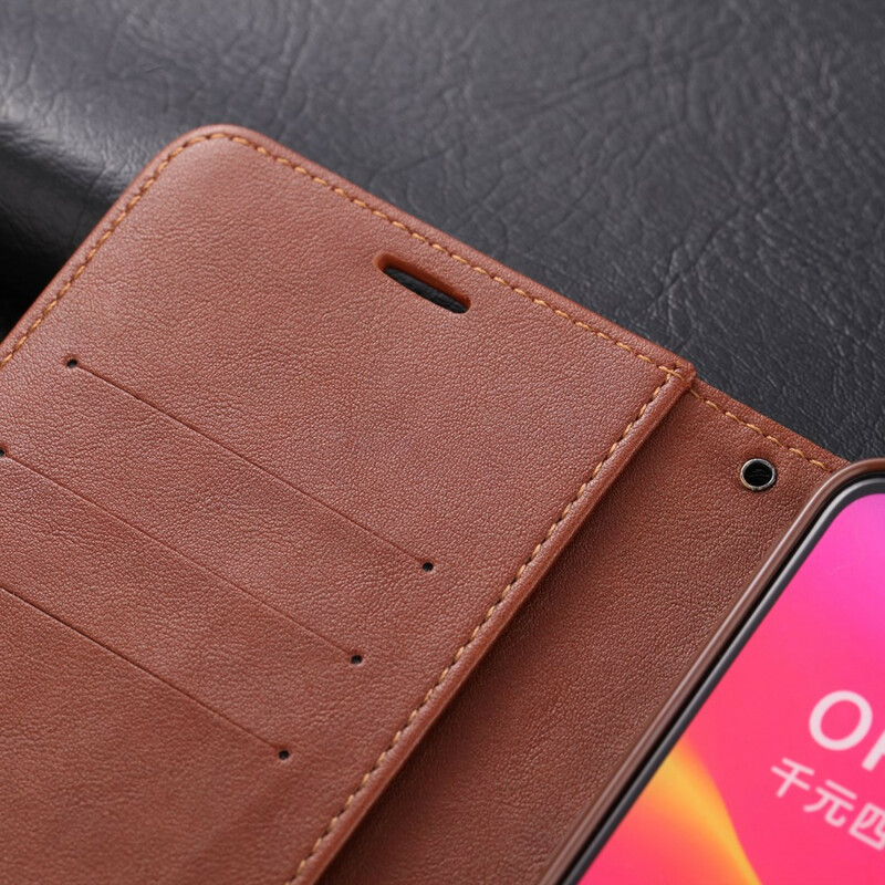 Kotelo Oppo A9 2020 AZNS Nahka vaikutus Kotelo Oppo A9 2020 AZNS Nahka vaikutus