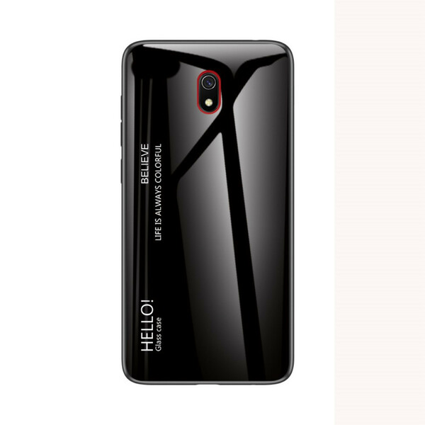 Xiaomi Redmi 8A karkaistu lasi Case Hello