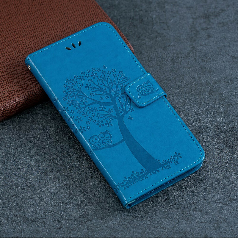 Xiaomi Redmi Note 8 puu ja pöllö hihna tapauksessa