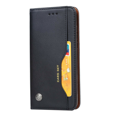 Flip Cover Huawei P Smart Z / Honor 9X keinonahkainen kortti asia