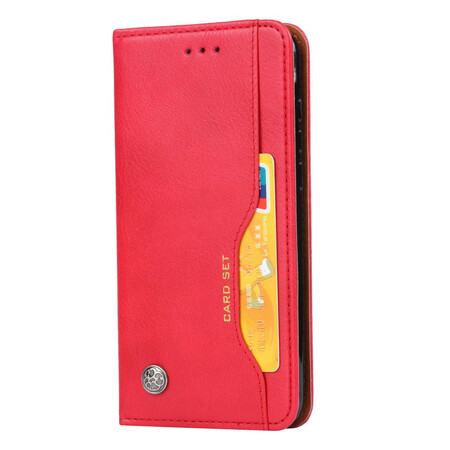 Flip Cover Huawei P Smart Z / Honor 9X keinonahkainen kortti asia