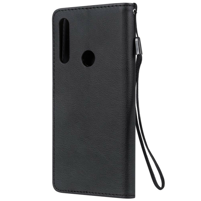 Kotelo Huawei P Smart Z / Honor 9X Nahka vaikutus hihnalla
